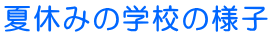 �ċx�݂̊w�Z�̗l�q 